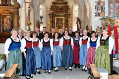 Gemischter Chor Mühldorf im Jahr 2018