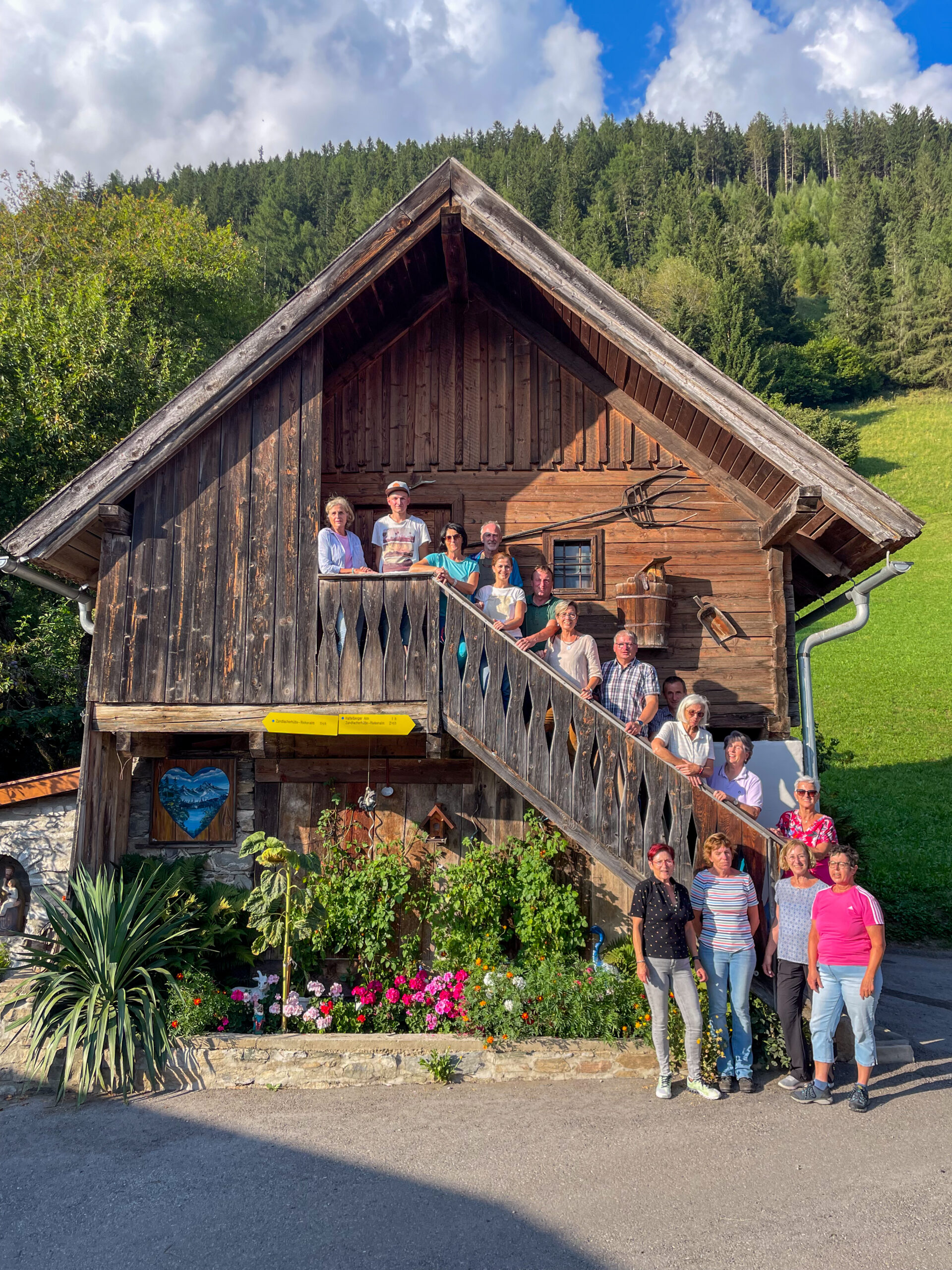 Erster Probetag auf der Hattelberger Alm