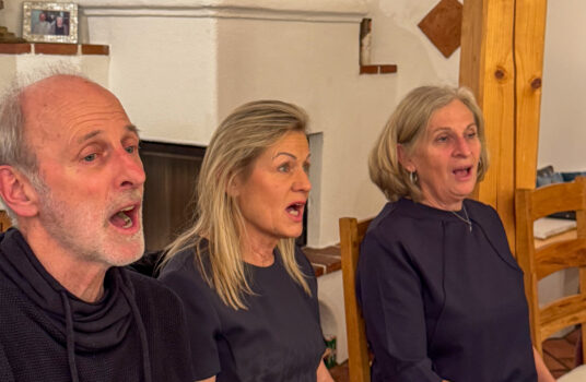 Gemütliche Weihnachtsfeier bei der Familie Tiefnig